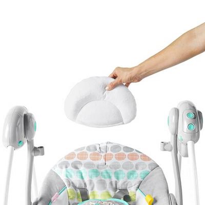 מיני נדנדה חיות שובבות תגיס ברייט סטארטס bright starts מגיל לידה ועד משקל 9 ק"ג