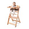 כסא אוכל מרופד ורב שלבי מעץ BabySafe GrowWithMe מגיל 6 חודשים ועד 10 שנים.