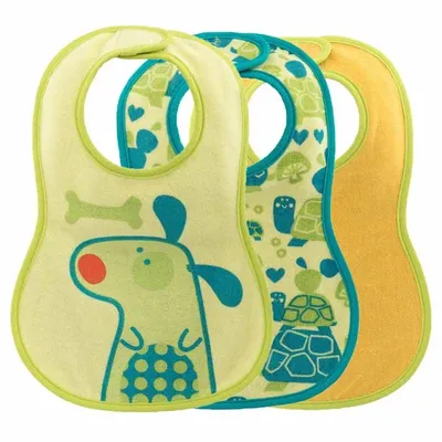 שלישיית סינרים צ’יקו 6+ – Chicco Weaning Bib 6M+ 3 Pcs