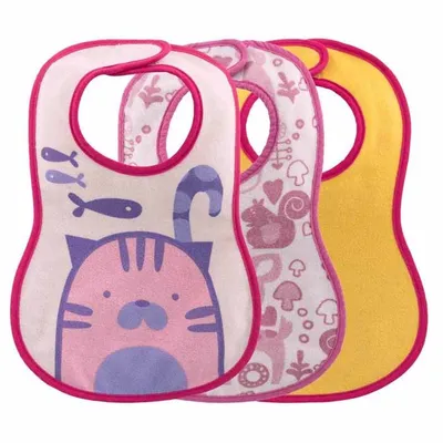 שלישיית סינרים צ’יקו 6+ – Chicco Weaning Bib 6M+ 3 Pcs