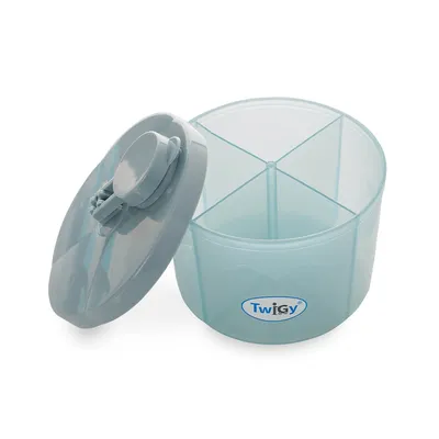 מיכל טוויגי לחלוקת אבקת חלב 4 תאים – Twigy Flawless™ Milk Powder Dispenser