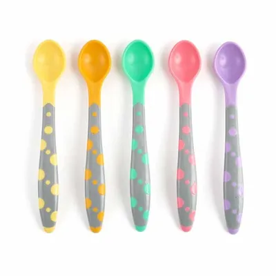 מארז 5 כפיות לתינוק טוויגי – Twigy Flawless™ – 5pc Weaning & Feeding Spoons