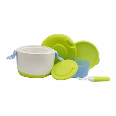 קופסא לאחסון מזון צ’יקו 2 חלקים תרמית – Chicco Thermal Food Container System