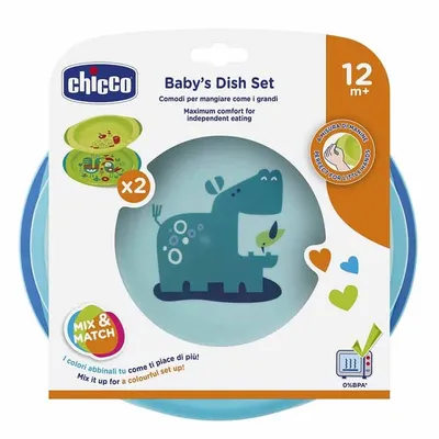 סט צלחות צ’יקו – +Chicco Dish Set 12M