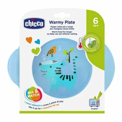 צלחת שומרת חום צ’יקו – +Chicco Warmy Plate 6M