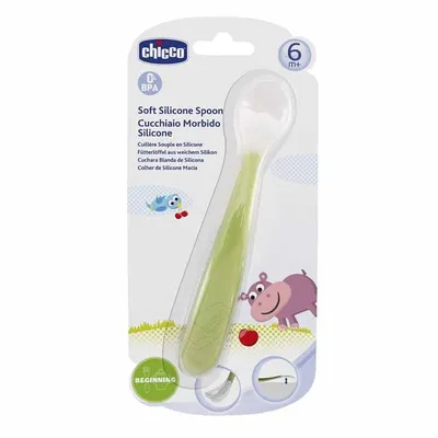 כפית סיליקון רכה צ’יקו – Chicco Soft Silicone Spoon