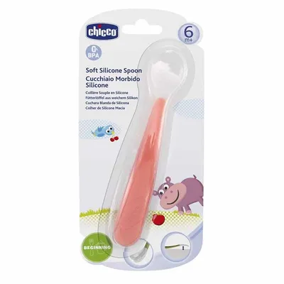 כפית סיליקון רכה צ’יקו – Chicco Soft Silicone Spoon