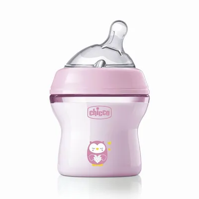 בקבוק צ’יקו נטורל פילינג ורוד – Chicco Natural Feeling Pink