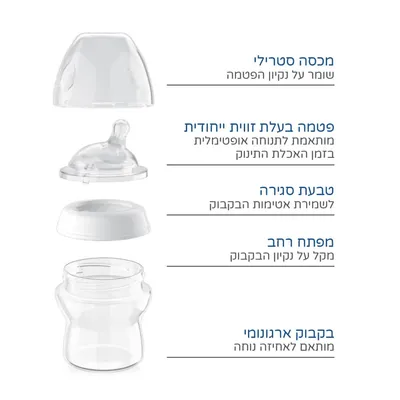 בקבוק צ’יקו נטורל פילינג ורוד – Chicco Natural Feeling Pink