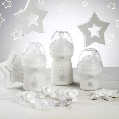 מוצץ סיליקון 16-36M צ’יקו פיזיו קומפורט עם כוכבים – Chicco Physio Comfort 16-36M My Little Star