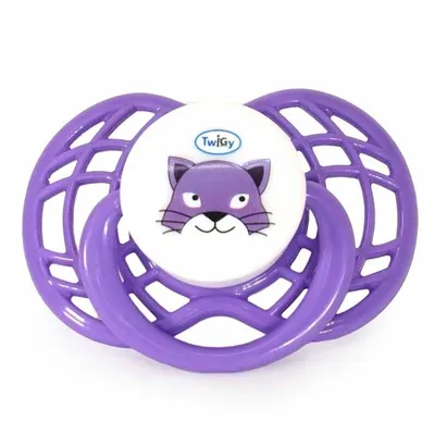 זוג מוצצי סיליקון - Flawless™ Air - 2 pc Silicone Pacifier in Case 6-18 Months
