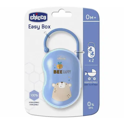 קופסא ל- 2 מוצצים צ’יקו – Chicco Soother Holder For 2 Soothers
