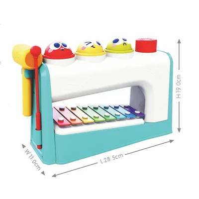 מרכז מוסיקה רב תכליתי הולה טויס – Hola Toys Multifunctional Music Center