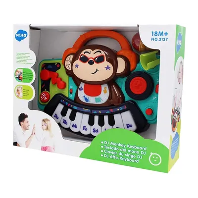 די ג’יי קוף הולה טויס – Hola Toys DJ Monkey