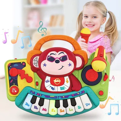 די ג’יי קוף הולה טויס – Hola Toys DJ Monkey