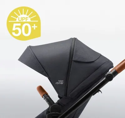עגלת תינוק דו-כיוונית עם סל שכיבה Britax Strider M וסלקל מבית בייביסייף