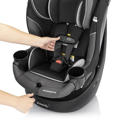 כיסא בטיחות מסתובב Revolve 360 Slim אפור שחור Canton Black
