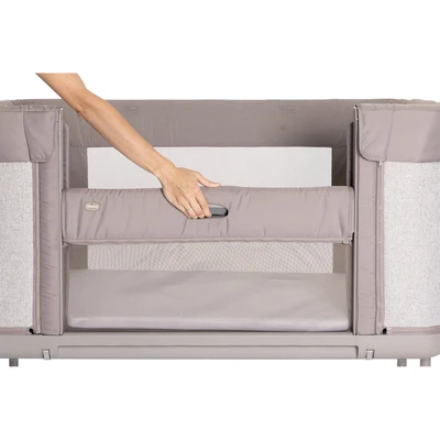 עריסה מיטת מעבר צ’יקו נקסט2מי פוראבר דגם Chicco Next2Me Forever – Ash