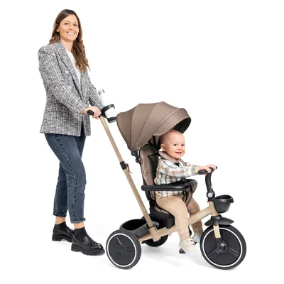 תלת אופן מתקפל 4 ב-1 - 4 in 1 Foldable Stroller Trike