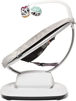 ממרו mamaroo מפוארת צבע שחור - דגם 5.0 נדנדה לתינוק בטכנולוגיה מתקדמת, אפשרות חיבור לבלוטוס, עם 5 תנועות נדנוד יחודיות. 4moms