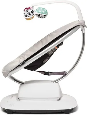 ממרו mamaroo מפוארת צבע שחור - דגם 5.0 נדנדה לתינוק בטכנולוגיה מתקדמת, אפשרות חיבור לבלוטוס, עם 5 תנועות נדנוד יחודיות. 4moms