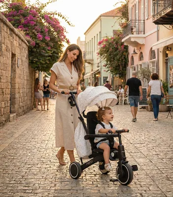 תלת אופן 8 ב- 1