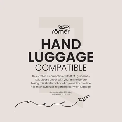 Britax Flylite – טיולון קליל וקומפקטי