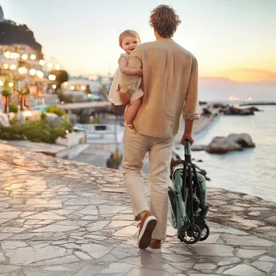 טיולון צ'יקו טאורמינה ורוד פודרה - Chicco Taormina Stroller Blush