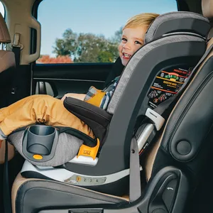 כיסא בטיחות צ'יקו מיי פיט קלירטקס שחור/אפור | Chicco MyFit™ ClearTex S