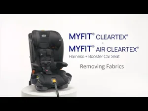 כיסא בטיחות צ'יקו מייפיט אייר קלירטקס שחור | Chicco MyFit Air ClearTex
