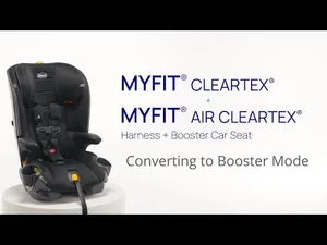 כיסא בטיחות צ'יקו מייפיט אייר קלירטקס שחור | Chicco MyFit Air ClearTex