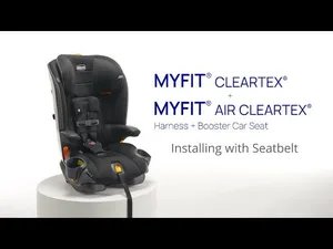 כיסא בטיחות צ'יקו מייפיט אייר קלירטקס שחור | Chicco MyFit Air ClearTex