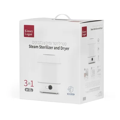 סטריליזטור ומייבש בקבוקים - Steam Sterilizer and Dryer