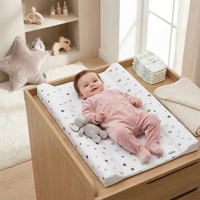 משטח החתלה לתינוק 80X50X10.5 ס"מ - Changing Mat