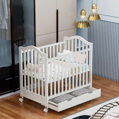 מיטת מטר מעץ כולל מגרת מצעים מתנה 100/62- Minigo&be-care import