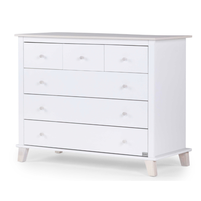 שידה לתינוק סאנסט לבן + ווש