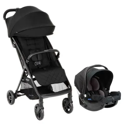 טיולון עם קיפול מהיר כולל סלקל Myavo Travel System