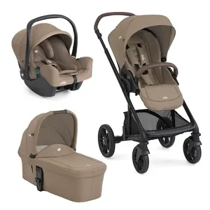 עגלה משולבת כולל אמבטיה טיולון וסלקל Chrome2 Trio | Cashew