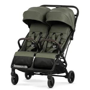 עגלת תאומים דיליאנס&קו דאבל ג'אם ירוק | Dillians&Co DoubleGem Green